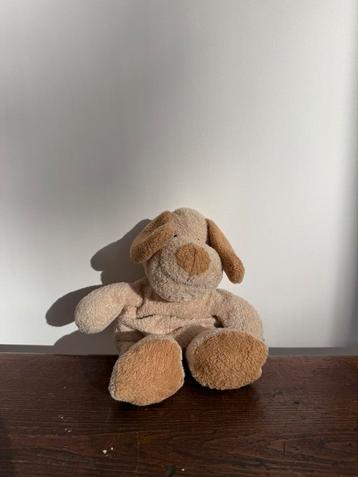 Nicotoy beige en bruine hondenknuffel beschikbaar voor biedingen