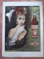 Publicité vintage : BURGUNDY GEISWEILER & APÉRITIF MARTIN, Comme neuf, France, Envoi, Vin rouge