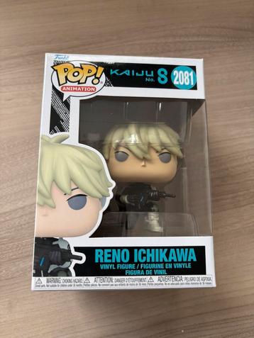 Reno Ichikawa #2081 Funko Pop! Animation: Kaiju no. 8 beschikbaar voor biedingen