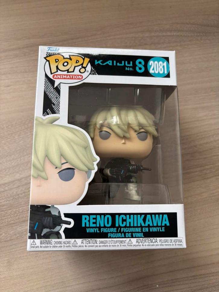 Reno Ichikawa #2081 Funko Pop! Animation: Kaiju no. 8, Verzamelen, Poppetjes en Figuurtjes, Ophalen of Verzenden
