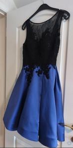 A vendre : robe de soirée, Gedragen, Blauw, Maat 38/40 (M), Ophalen