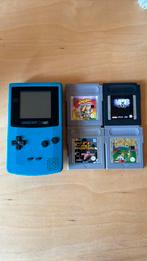 Gameboy color met games, Consoles de jeu & Jeux vidéo, Consoles de jeu | Nintendo Game Boy, Comme neuf, Enlèvement, Avec jeux