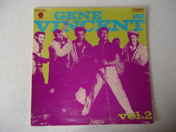 LP "Gene Vincent"– Gene Vincent Story Vol. 2 'anno 1972., Cd's en Dvd's, Vinyl | Rock, Gebruikt, Rock-'n-Roll, 12 inch, Ophalen of Verzenden
