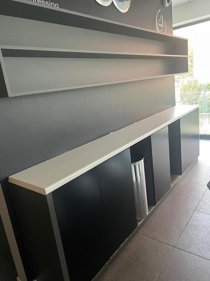 kast met deurkasten  en een hangkast, Huis en Inrichting, Kasten | Kleerkasten, Zo goed als nieuw, 200 cm of meer, 25 tot 50 cm