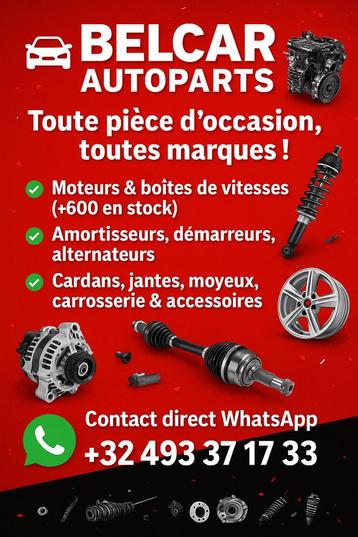  BELCAR AUTOPARTS — Alle gebruikte onderdelen, alle merken beschikbaar voor biedingen