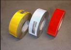 reflecterende tape 50 mm breed kleuren wit / oranje / rood, Enlèvement, Neuf
