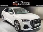 Audi Q3 SPORTBACK 35 TDI S-TRONIC S LINE CAMERA CUIR CARPL, Auto's, Automaat, Gebruikt, 4 cilinders, Wit