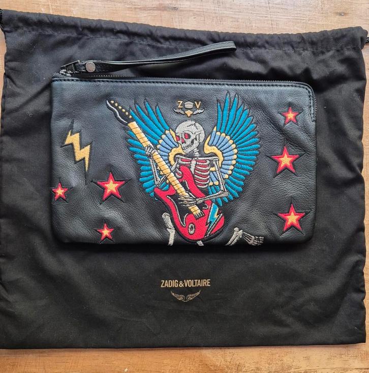 Clutch of toilettas nieuwstaat Zadig & Voltaire, Handtassen en Accessoires, Toilettassen, Zo goed als nieuw, Ophalen of Verzenden