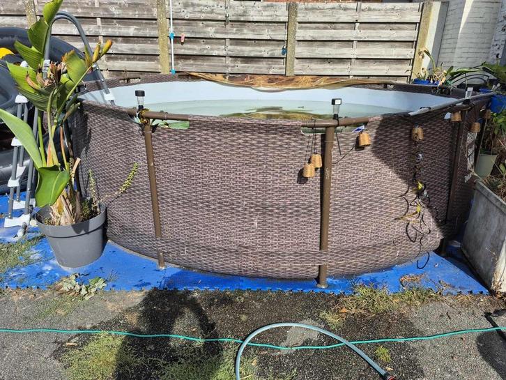 Zwembad, Tuin en Terras, Zwembaden, Zo goed als nieuw, Opzetzwembad, 80 tot 120 cm, 200 tot 400 cm, 200 tot 300 cm, Rond, Ophalen