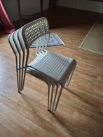 Eetkamerstoelen (4 stuks), Huis en Inrichting, Stoelen, Ophalen, Zo goed als nieuw, Wit, Vier
