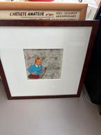 Kuifje ingekleurde filmcel, Ophalen, Kuifje, Zo goed als nieuw, Plaatje, Poster of Sticker