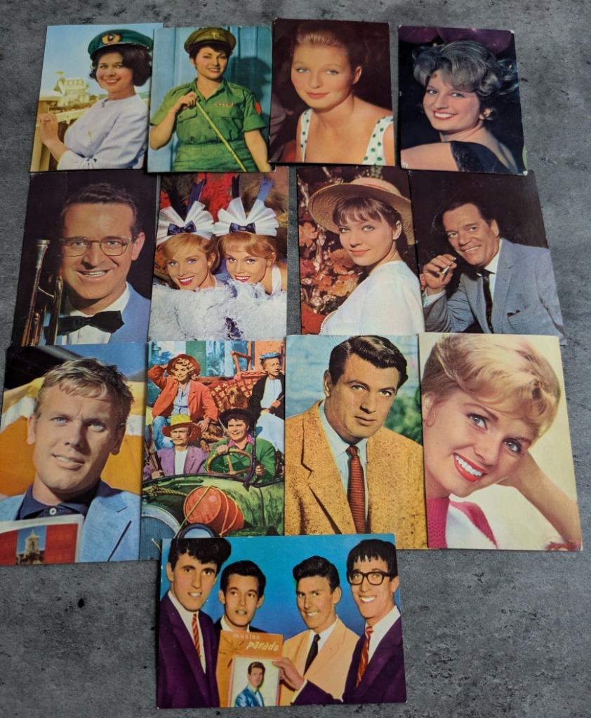 MAPLE LEAF CHEWING GUM FILM STERREN  OLYMPICS    SERIE, Ophalen of Verzenden, Gebruikt