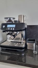 Sage barista pro + extra toebehoren, Electroménager, Comme neuf, Café en grains, Tuyau à Vapeur, Machine à espresso