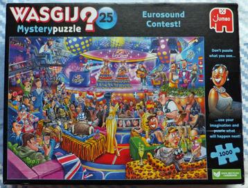Puzzel - Jumbo 1000 - Wasgij Mystery 25, Eurosound Contest beschikbaar voor biedingen