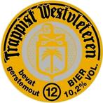 Metalen reclamebord Westvleteren - retro vintage mancave, Verzamelen, Ophalen of Verzenden, Nieuw, Reclamebord, Plaat of Schild