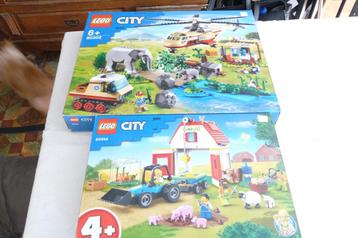 lego neuf 60302 et 60346 beschikbaar voor biedingen