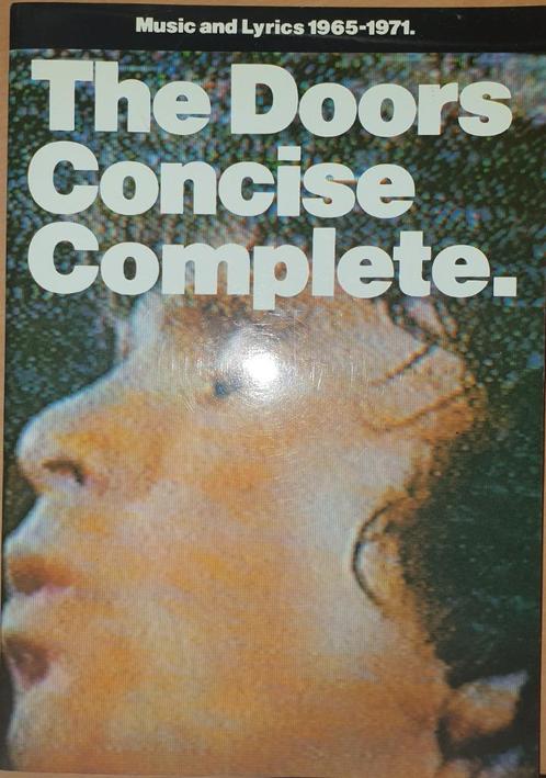 The Doors concise complete: music and lyrics 1965-1971, Livres, Musique, Comme neuf, Autres sujets/thèmes, Envoi