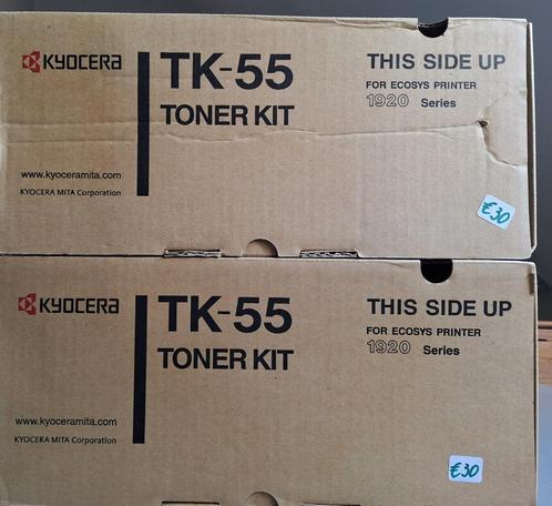 Originele KYOCERA TK-55 / FS-1920 TONER BLACK - 2 stuks, Informatique & Logiciels, Fournitures d'imprimante, Neuf, Toner, Enlèvement