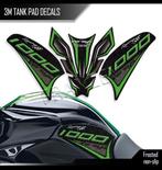 Kawasaki Versys 1000 Tankpad & Zijpaneel Stickerset stickers, Motoren, Ophalen of Verzenden