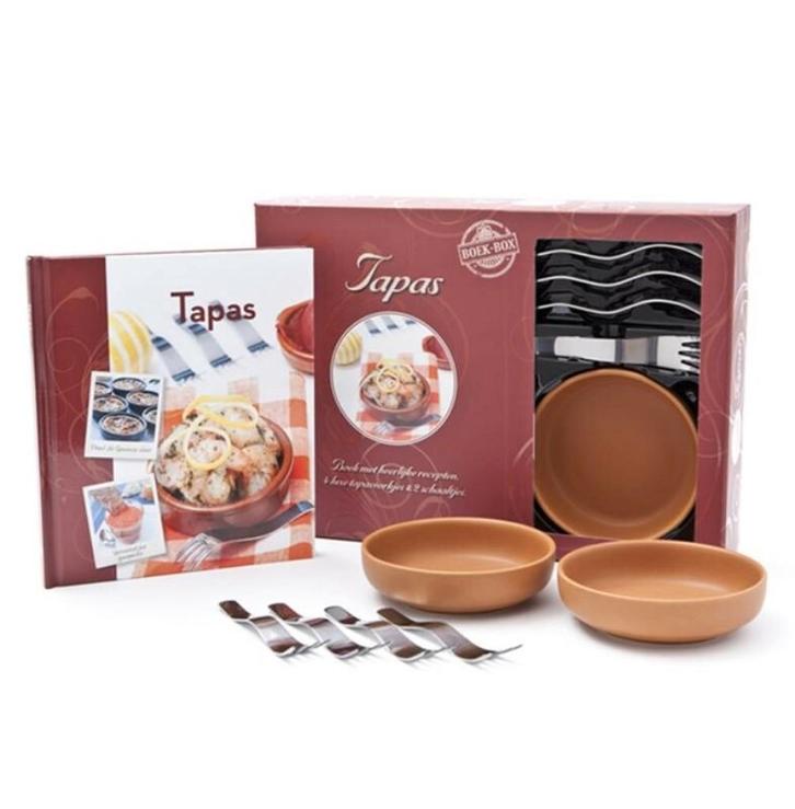 Idée cadeau coffret livre à tapas, Livres, Livres de cuisine, Neuf, Entrées et Soupes, Tapas, Snacks et Dim Sum, Autres types