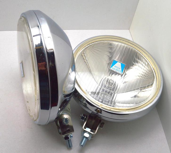 set Hella 192 verstralers schijnwerpers rally oldtimer, Auto-onderdelen, Verlichting, Alfa Romeo, Audi, BMW, Citroën, Fiat, Ford