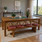 Prachtige XXL eettafel, Huis en Inrichting, Tafels | Eettafels, Ophalen, 100 tot 150 cm, Eikenhout, 200 cm of meer