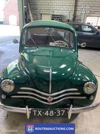 Renault 4CV R1062 | 1956 | Route 66 Auctions, Auto's, Renault, Zwart, Bedrijf, Handgeschakeld