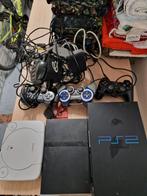 Playstation 1+2 met spelletjes, Games en Spelcomputers, Spelcomputers | Sony PlayStation 2, Ophalen, Zo goed als nieuw