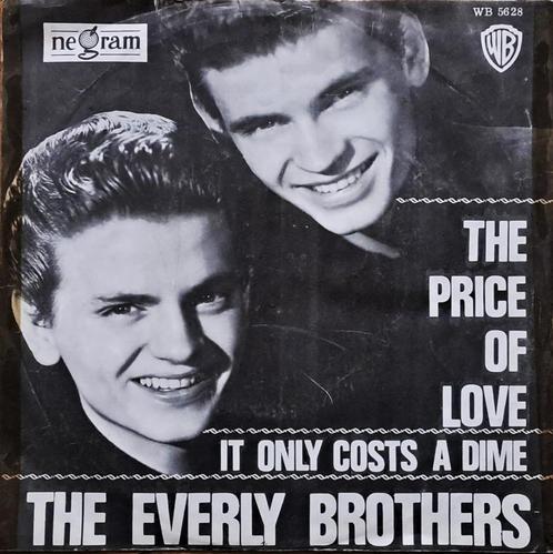 THE EVERLY BROTHERS - The Price Of Love ( 1965 Pop 45T ), Cd's en Dvd's, Vinyl | Pop, Ophalen of Verzenden