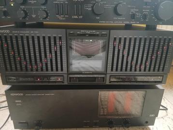 Kenwood Premium versterker + voorversterker + equalizerset beschikbaar voor biedingen