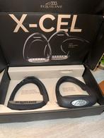 Equiline x-cel stijgbeugels + covers, Dieren en Toebehoren, Paarden en Pony's | Zadels, Ophalen of Verzenden, Zo goed als nieuw