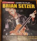 Brian Setzer gitaarlessen, Ophalen of Verzenden, Zo goed als nieuw