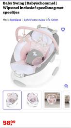Baby swing - roze NIEUW ongebruikt, Kinderen en Baby's, Wipstoeltjes, Ophalen, Nieuw