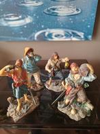 4 beelden in resine   VINTAGE    verzamelitems, Enlèvement ou Envoi, Utilisé, Autres types