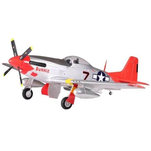 FMS 1700mm P-51D Red Tail PNP, Hobby en Vrije tijd, Modelbouw | Radiografisch | Vliegtuigen, Zo goed als nieuw, Elektro, RTF (Ready to Fly)