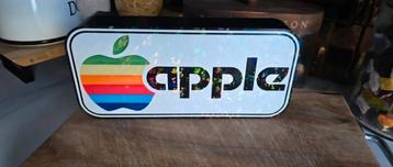 Retro Apple reclamebak incl. Ledverlichting XL beschikbaar voor biedingen