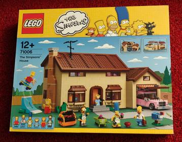 LEGO Simpsons House 71006 — gemonteerd, inclusief doos beschikbaar voor biedingen