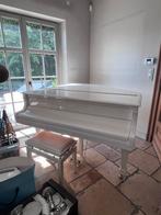 Witte vleugelpiano, Muziek en Instrumenten, Piano's, Ophalen, Wit, Zo goed als nieuw, Piano