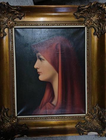 Prent dame met sluier, Enlèvement