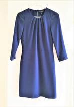 PEDRO DEL HIERRO prachtig kleed met versiering op mouwen - 3, Blauw, Knielengte, Zo goed als nieuw, Maat 36 (S)
