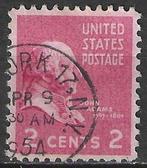 États-Unis 1938 - Yvert 371 - John Adams - 2ème siècle (ST), Envoi