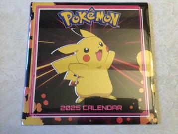 Pokemon kalender 2025 met Pikachu poster  beschikbaar voor biedingen