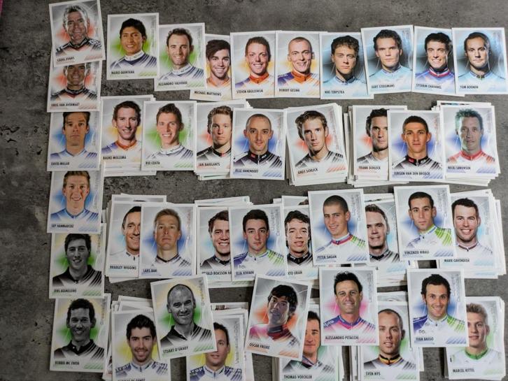 PANINI SPRINT 2012 290 verschillende stickers wielrenners, Hobby en Vrije tijd, Stickers en Plaatjes, Nieuw, Verzenden