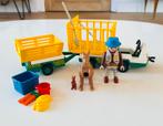Playmobil Dierentuin Transportwagen., Kinderen en Baby's, Speelgoed | Playmobil, Ophalen of Verzenden, Gebruikt, Complete set