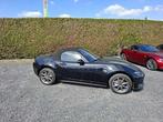 Mazda MX-5 1.5i Skyactiv-G Exclusive Line, Auto's, Mazda, Zwart, Cabriolet, Navigatiesysteem, Zwart