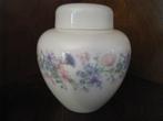 Wedgwood Angela Fine Bone China Floral ginger jar gember pot, Antiquités & Art, Antiquités | Porcelaine, Enlèvement ou Envoi
