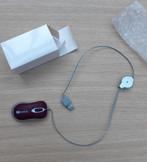 Nieuw! usb-muis: klein met intrekbare draad (reisformaat), Computers en Software, Muizen, Ophalen of Verzenden, Nieuw, Muis