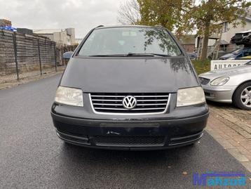 2005 VW Sharan 1.9 TDI Zwart onderdelen demontage 1998-2010 beschikbaar voor biedingen