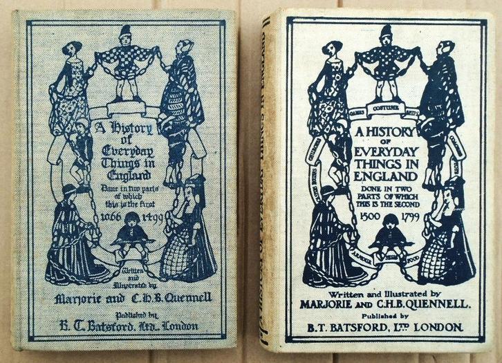 A History of Everydag Things in England - 1930/31 - Quennell, Boeken, Geschiedenis | Wereld, Gelezen, Europa, 17e en 18e eeuw