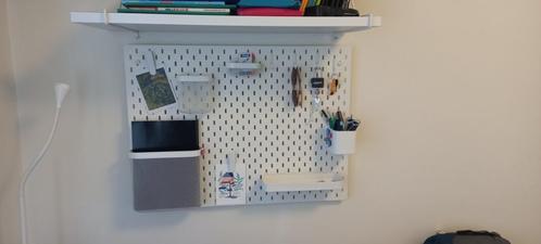 Panneau perforé Ikea SKADIS, Huis en Inrichting, Woonaccessoires | Wandplanken en Boekenplanken, Zo goed als nieuw, Ophalen